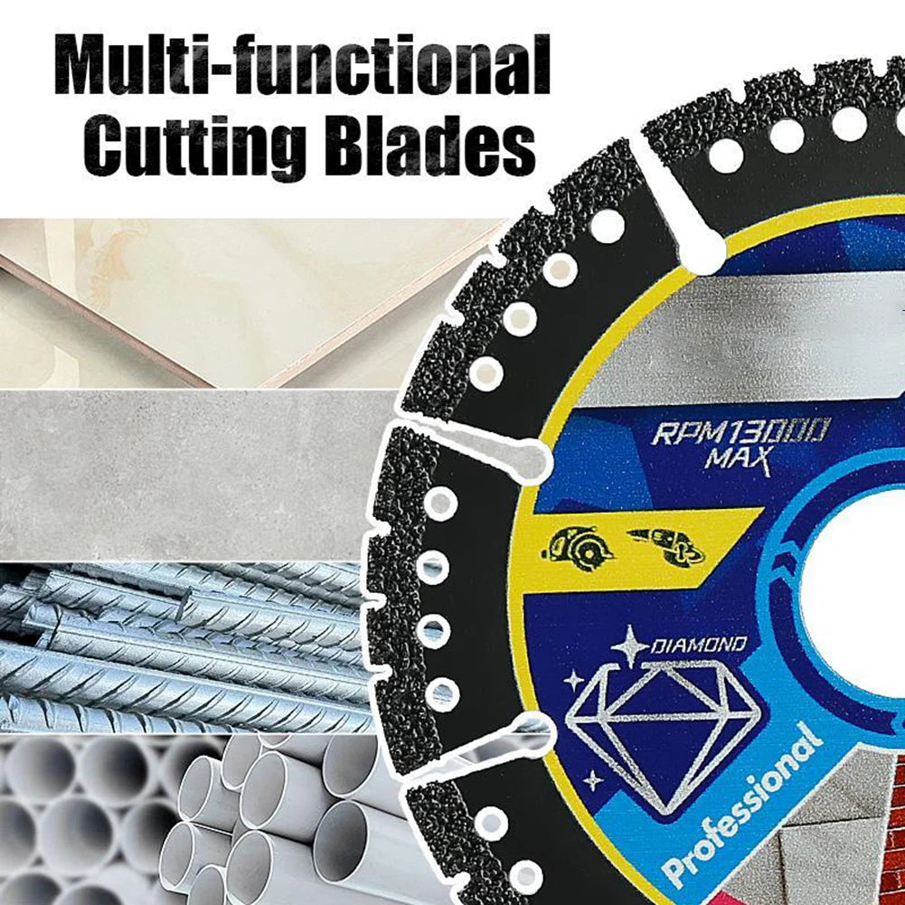 3PCS Heavy Duty Metal Cutting Wheel Angle Grinder Blade, Fast Precise Effortless Cut, Ultra Durable Long-Lasting for Steel Metal