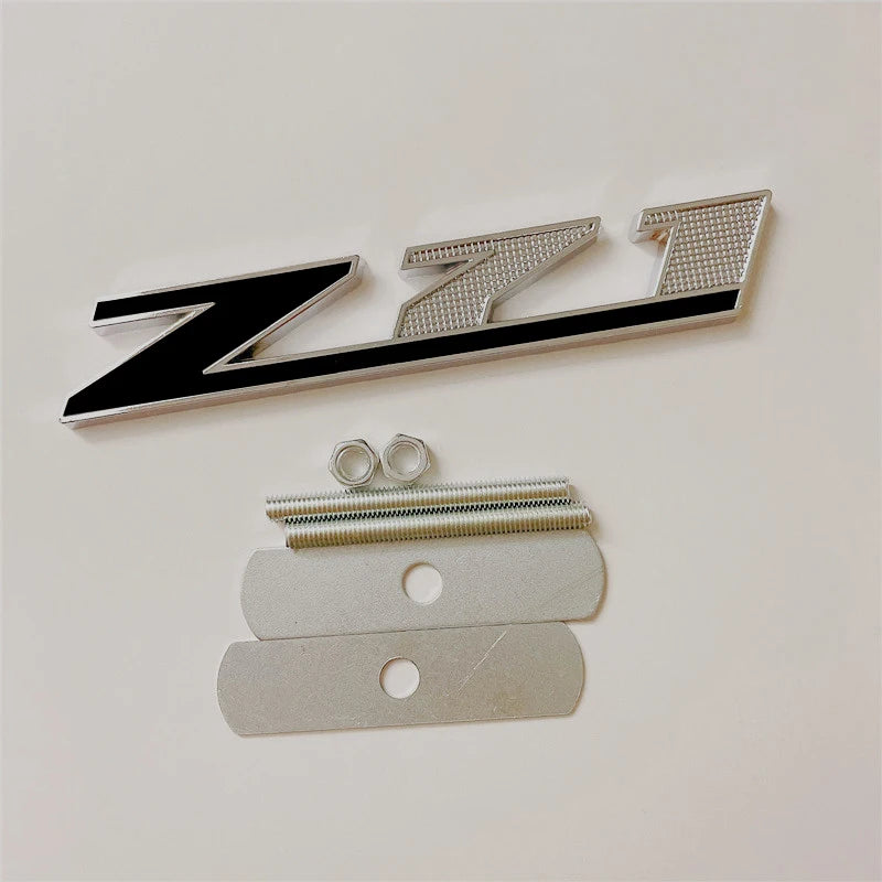 3d Metal Logo Z71 Emblem Car Front Grille Badge Sticker For Chevrolet Tahoe Colorado Cheyenne Chevy Silverado Z71 Accessories