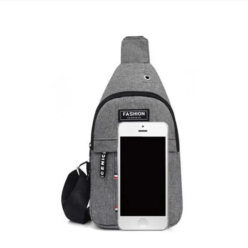 Men's Waterproof Fanny Pack - Large Capacity for Hiking, Travel & Cycling