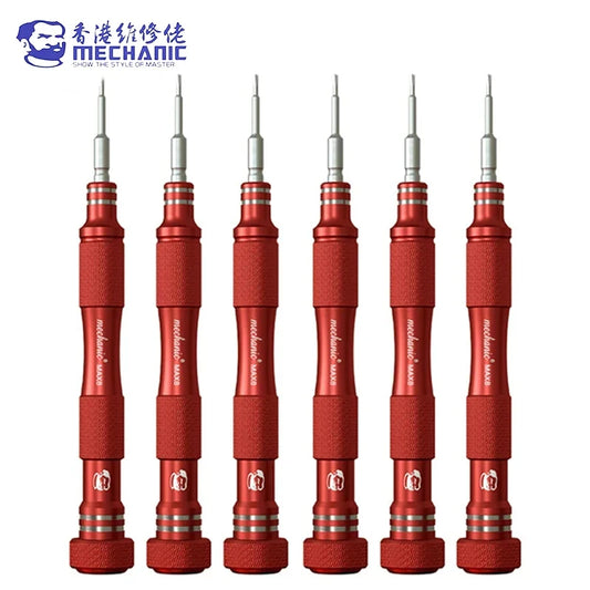 MECHANIC MAX8 Non-slip Screwdriver 0.8 Torx 0.6 Y-Type 1.2 1.5 Phillips 2.5 T2 for Mobile phone camera Repair Disassemble Tool