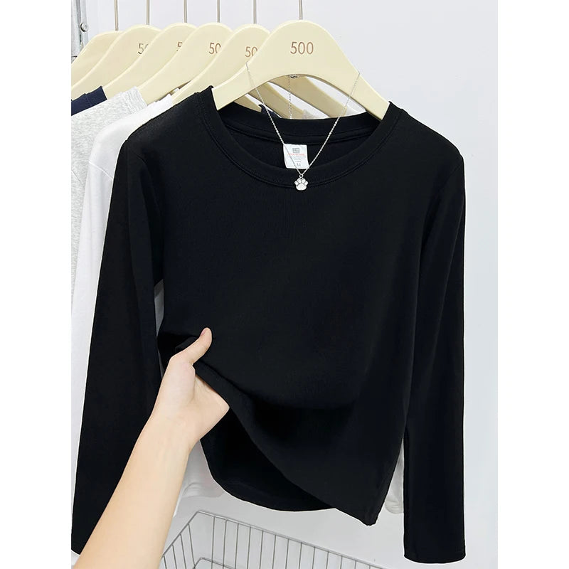 Women's Long Sleeve Base Layer Tee — Crew Neck