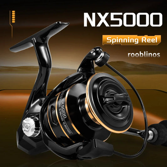 NX Spinning Fishing Reel 5.2:1 Gear Ratio Freshwater Saltwater