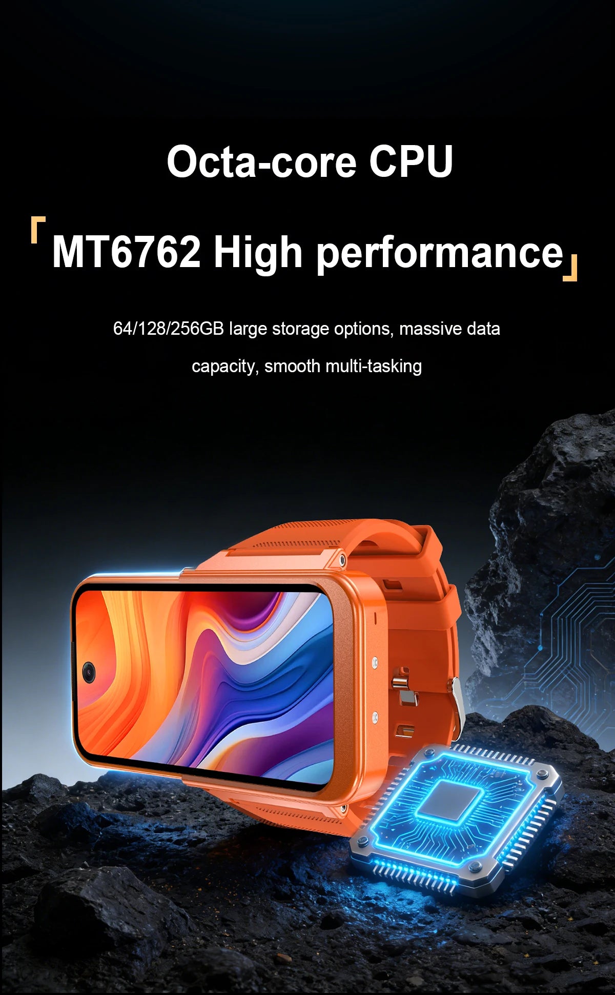 Newest 4G Full Netcom 3.97inch Amoled Larger Screen Smart Watch Mini Phone Globel Version Smartwatch With Dual Camera Sim Card