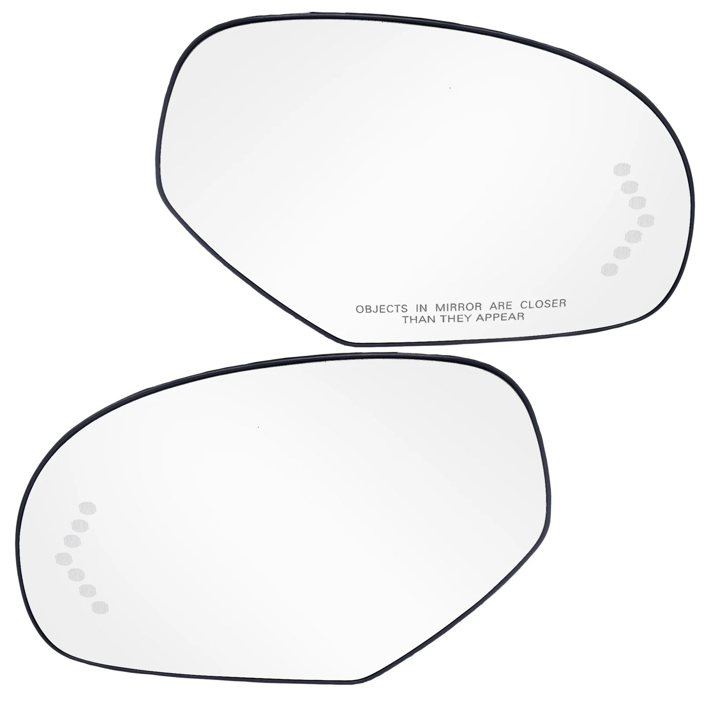 Side Wing Mirror Glass For Cadillac Escalade ESV Chevrolet Avalanche Silverado Suburban Tahoe GMC Yukon Left Right Heated Rear