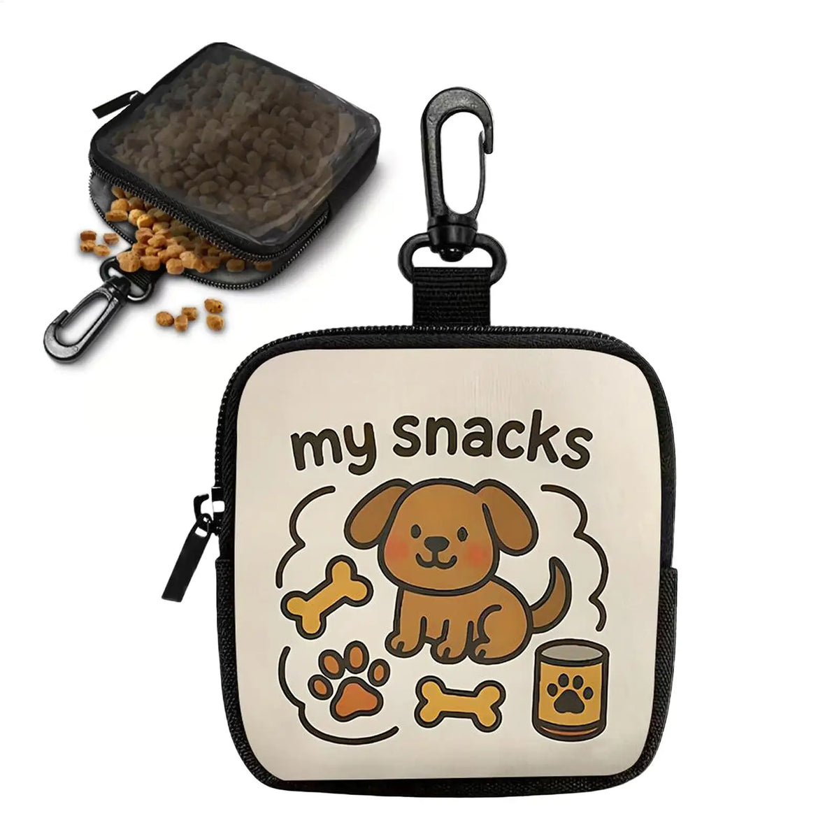 Portable Dog Treat & Food Pouch - Walking & Camping
