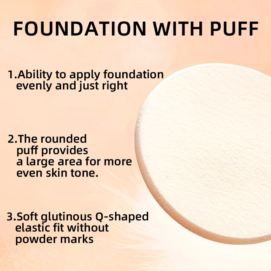 9-Color High Coverage 1pc Foundation Concealer Cover Anti Dark Circle Freckle Long Lasting Waterproof BB Cream Face Makeup Base