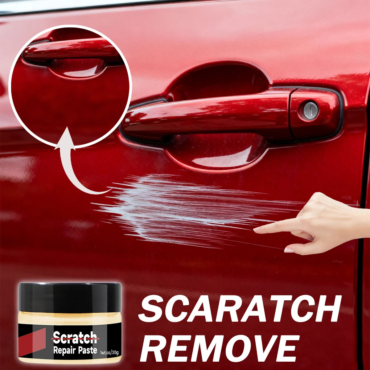 RayHong Car Scratch Remover 30ml – Paint Scratch Repair Liquid for All Car Colors | 1/3/5/10/22 Pack