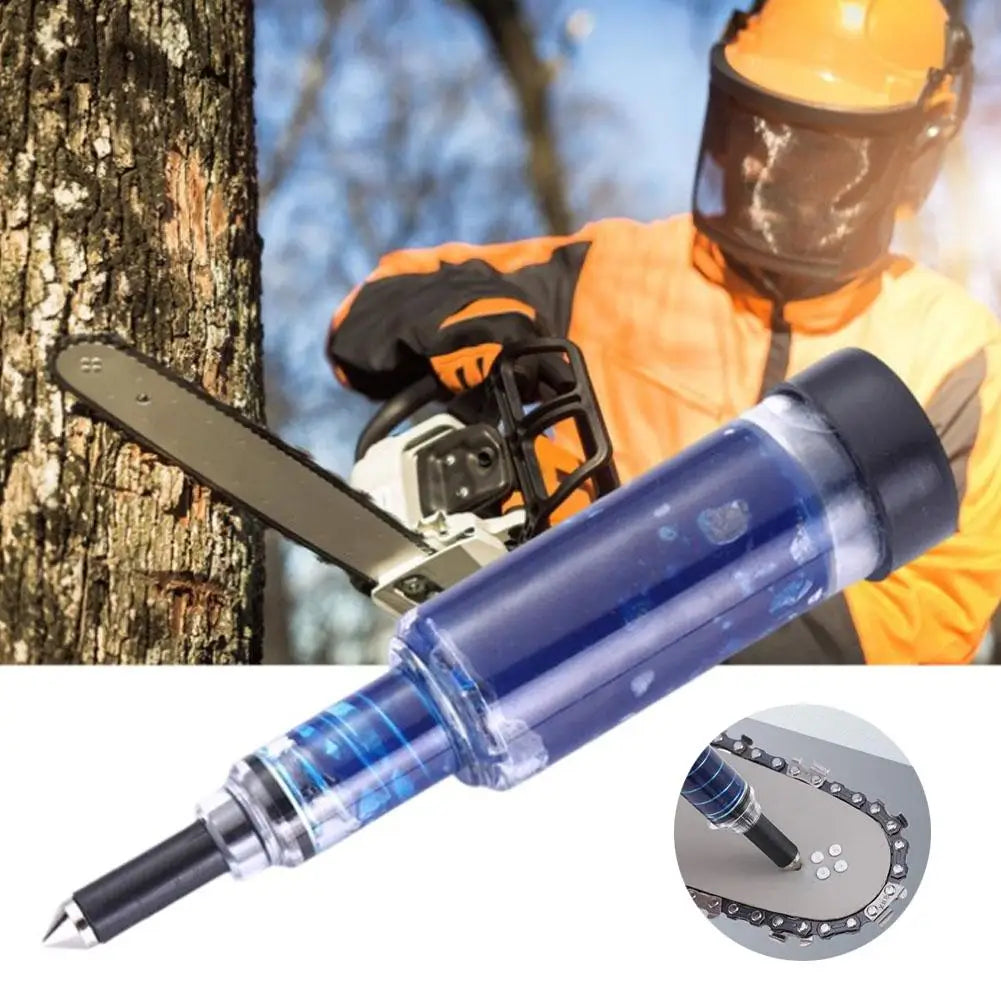 Grease Gun For Chainsaw Sprocket Nose Guide Bar, Chainsaw Guide Bar Maintenance, Chain Saw Guide Oiler Hand-Push Grease Oiler