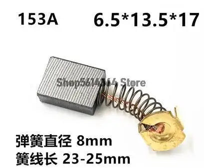 4pcs Carbon Brushes for Small Motors, Centrifuge Tools, Spring Carbon Brushes for Hand Drills, Angle Grinders, Cutting Machines