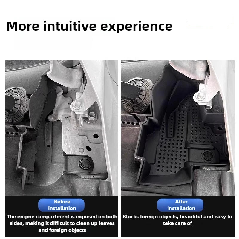 For Toyota Camry 2018-2025 Avalon 2019-2025 Engine Compartment Filter Trims Anti-blocking Protective Cove Accessories