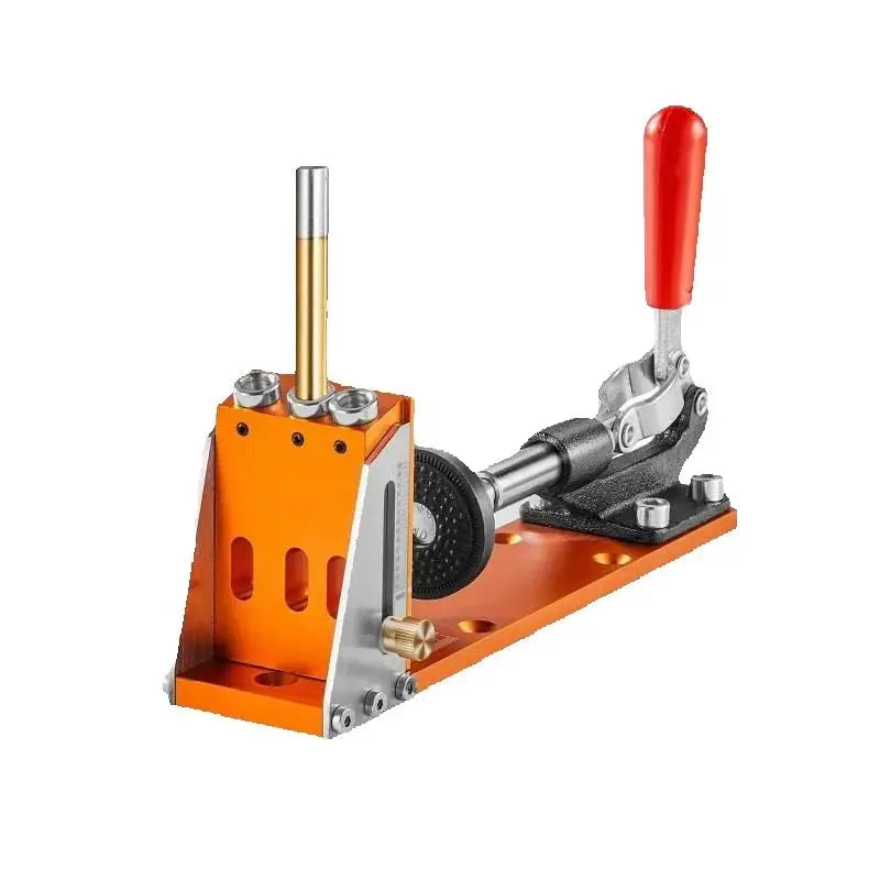 30 Pc Pocket Hole Jig Kit with Step Drill, Wrench & Stop Rings