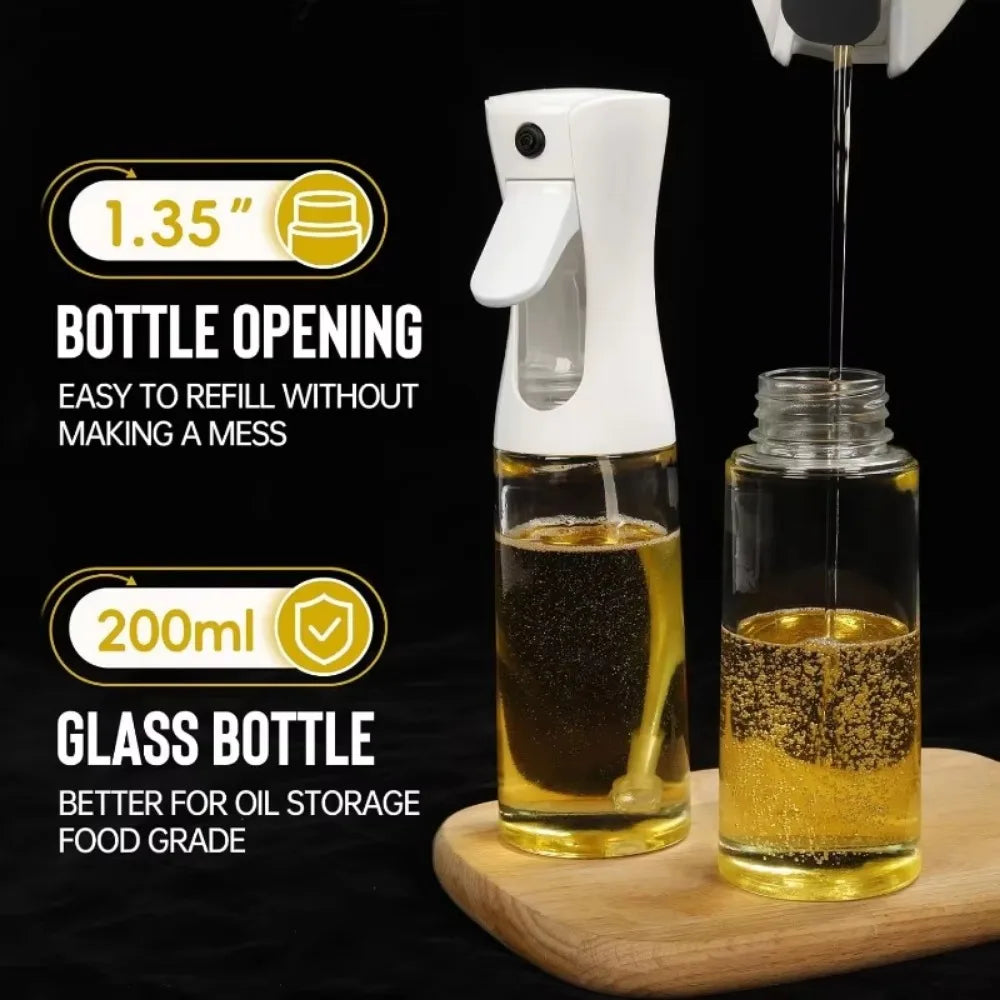 Oil Sprayer Bottle for Cooking - Olive Oil Mister, 200-500ml - photo 4