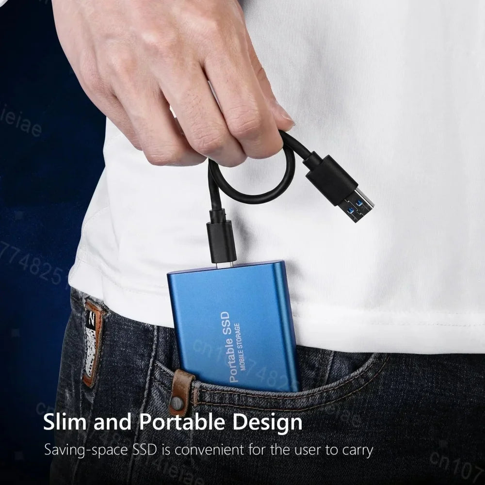 All-Scene Portable External SSD Solid State Drive | USB 3.1 Type-C
