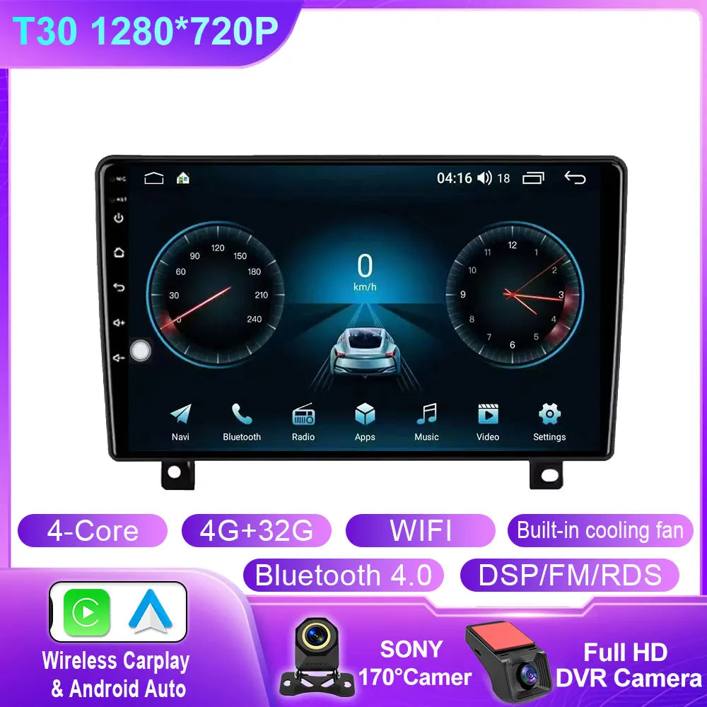 Android Car Radio For Opel Astra H 2006 - 2014 Video Multimedia player Navigation Stereo GPS QLED WIFI 4G BT No 2din 2 din dvd