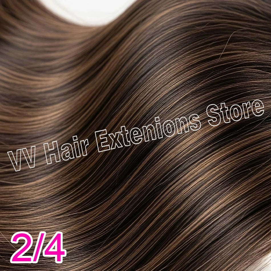 Straight Nano Rings Tip Hair Extension Ombre Natural Virgin 100% Human Hair Bulk Blonde Bundles Micro Beads Wholesale keratin