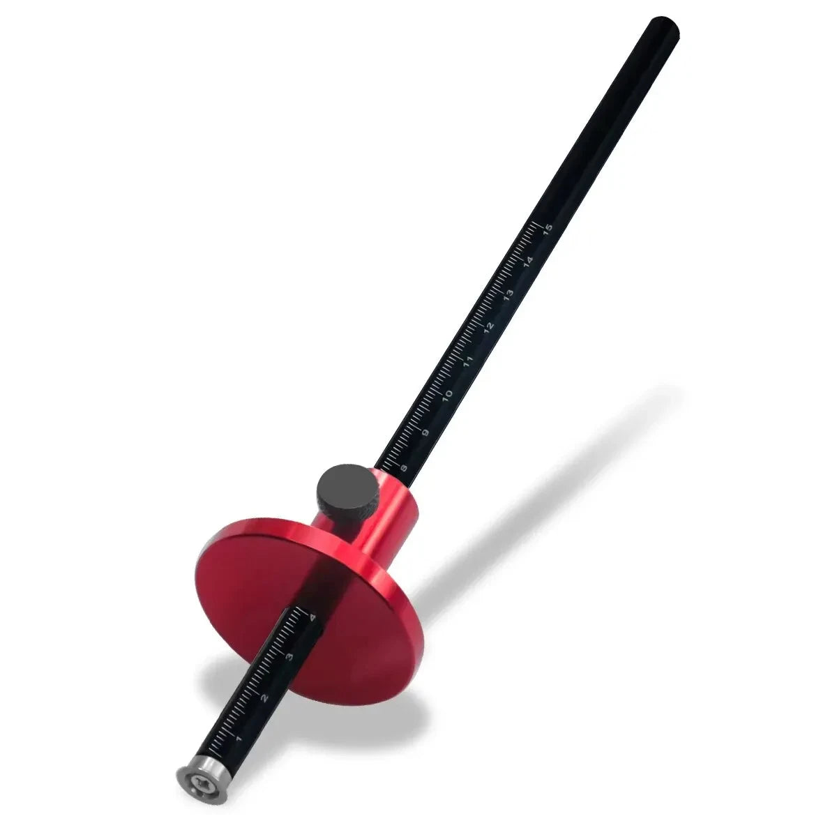 Woodworking Scriber And Marking Tool with Inch And MM Scale for Drawing Parallel Lines Mortise Measuring And Layout Precision