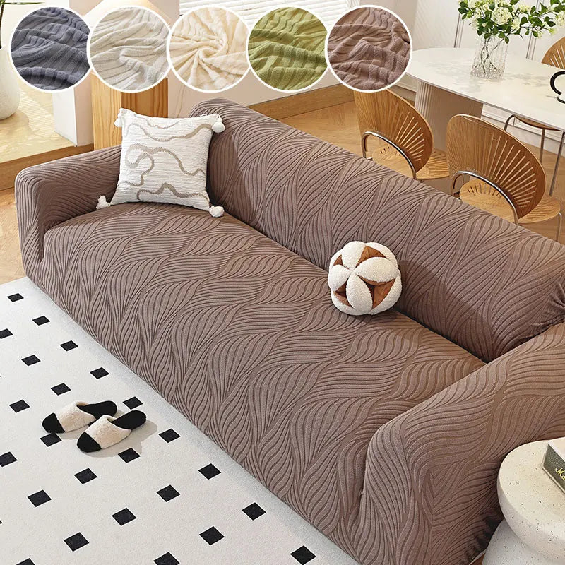 1PC-Anti cat scratch new high-end sofa cover, all inclusive and integrated lazy elastic sofa protection cover