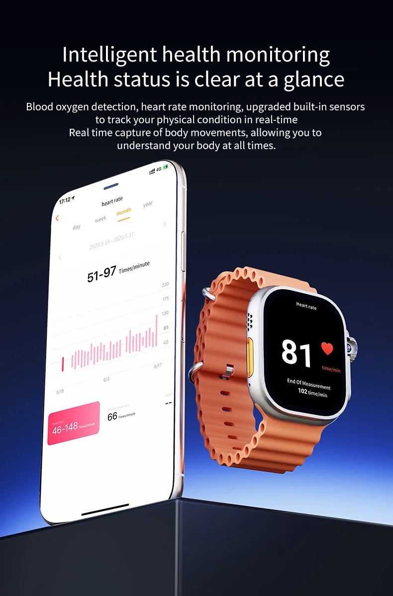 New Men Women's Smartwatch 2.29inch S10 Ultra Smart Watch With Rotary Camera GPS WIFI Google Play Store Touch ID 256GB Storage