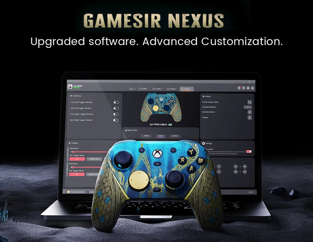 GameSir G7 Pro WUCHANG Xbox PC Controllers Wireless for XBOX Series S X One PC Control Bluetooth Gamepad Fallen Feathers Edition