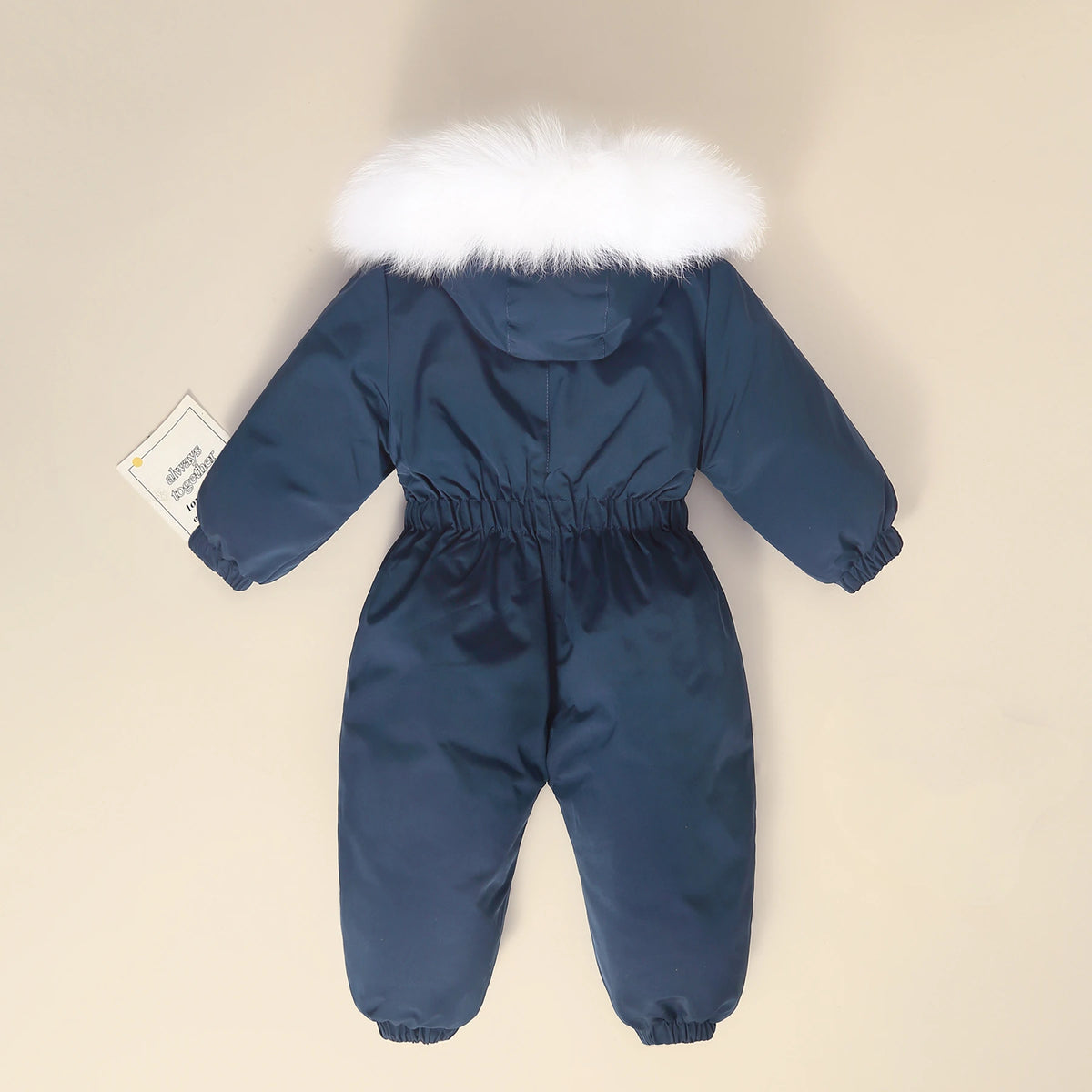 Baby Hooded Snowsuit Jumpsuit - Thick Warm Winter Romper - photo 2