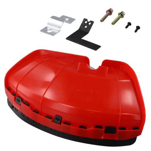 Brush Cutter Guard Block Plastic Weeder Machine Cover Guard Shield Cover With Metal Connector Garden Tools Replacement Parts