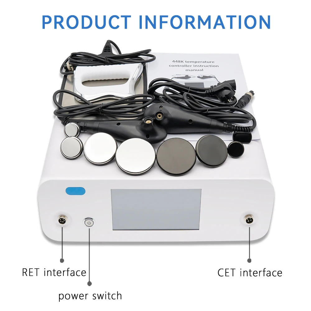 448KHz Tecar RF Body and Facial Care Machine