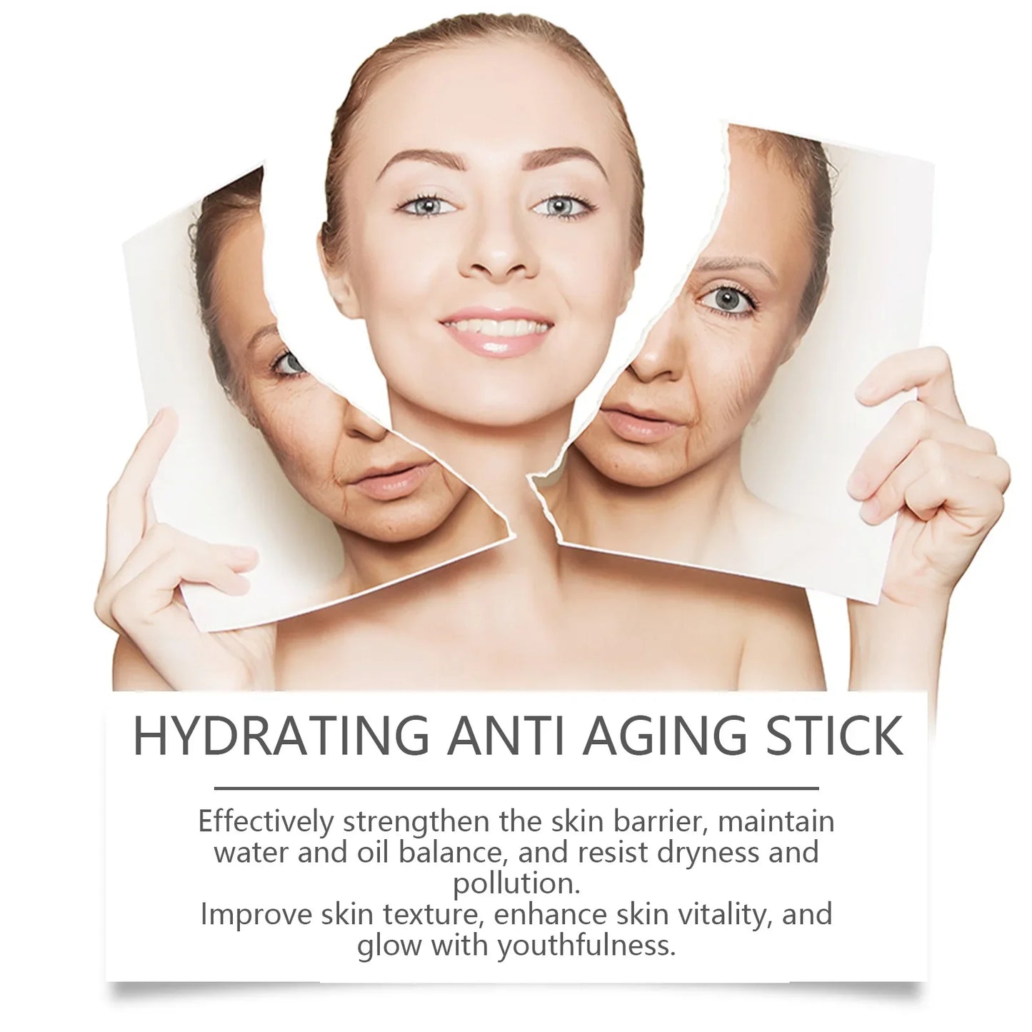 Eelhoe Collagen & Hyaluronic Acid Multi Bounce Balm Stick 9g – Instant Anti-Aging, Wrinkle Reduction, Brightening & Moisturizing | CPNP Certified