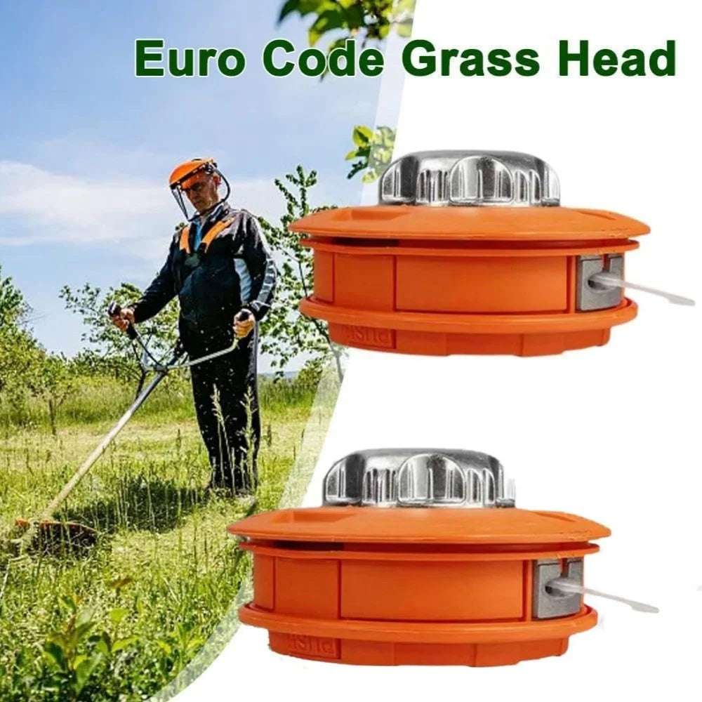 No-Disassembly Automatic Line Feeding Trimmer Head Universal Grass Cutter Parts Brush Cutter Head Weeding Head