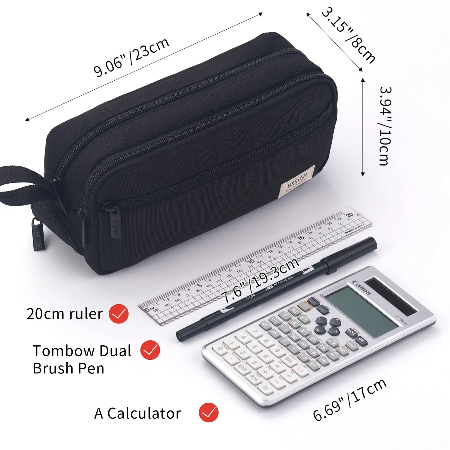 Large Capacity Multi-Functional Pencil Case for Students
