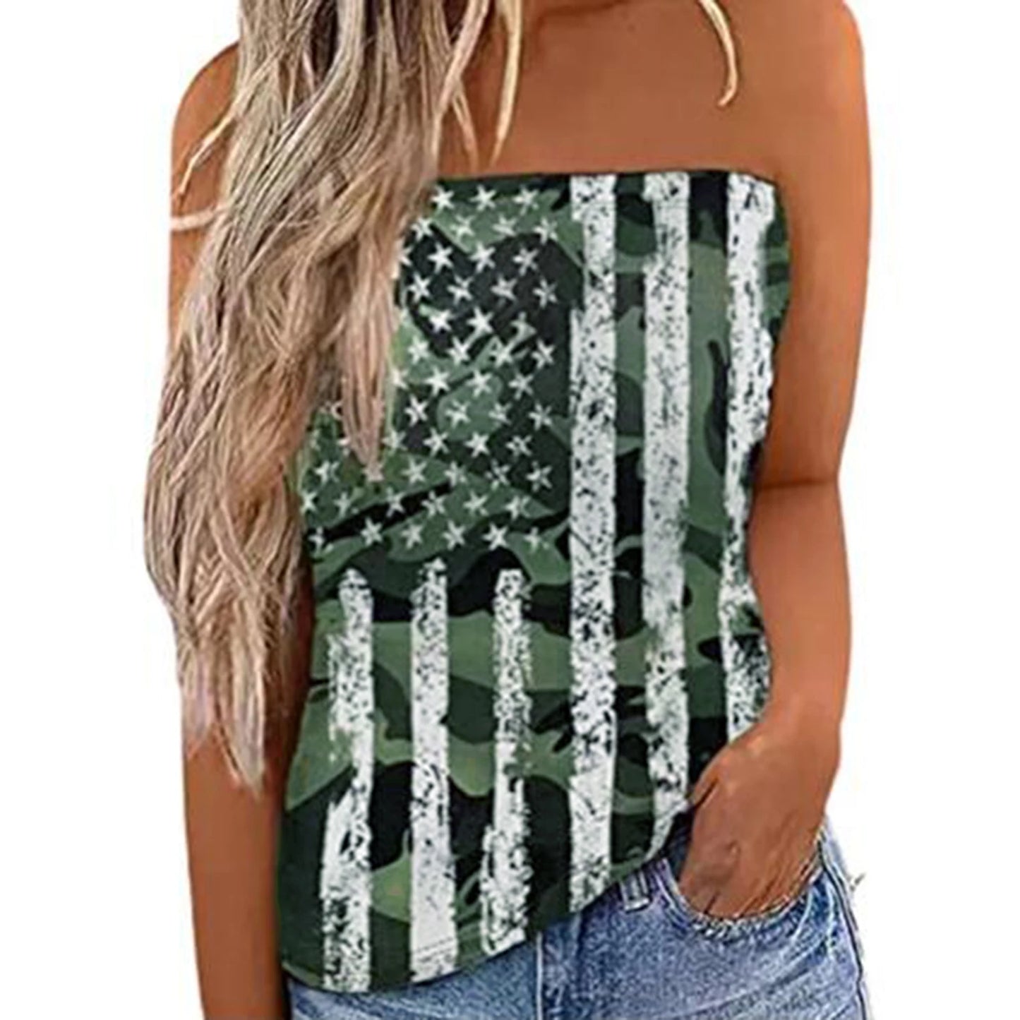 2026 Women Sexy Tube Top Summer Women Casual Tank Crop Tops Solid Color Elastic Design Backless Breathable Strapless Tops