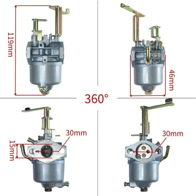 Carburetor Kit for Predator  CT100U CC100X SK100  152F 154F 156F Sportsman GEN1100 GEN2000 Generator Pump Water Parts
