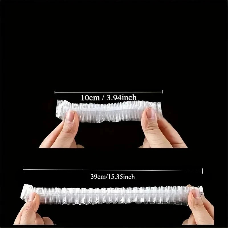 Reusable Disposable Food Cover Plastic Wrap Durable Elastic Food Lids for Bowls Elastic Plate Covers For Kitchen Food Saver Bag