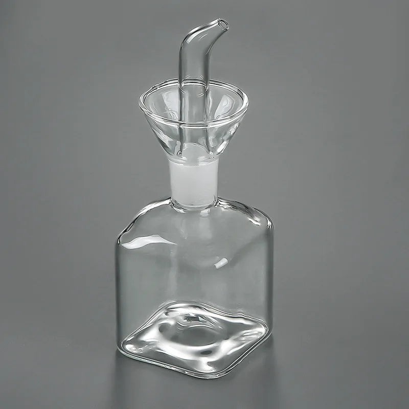 Glass Olive Oil Dispenser Bottle - Non-Drip Spout, 125-500ml - photo 7