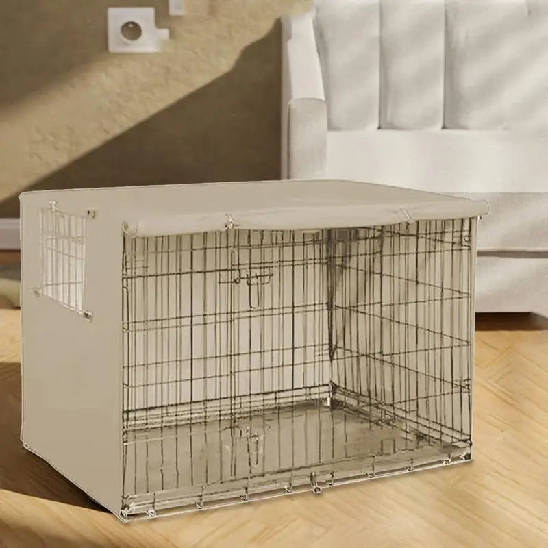 Waterproof Oxford Kennel Cover - Universal Crate Fit – photo 4