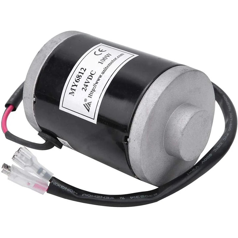 MY6812 150W 120w 100W DC 12V/24V high speed motor , small dc brush motor, Brush Motor with belt pulley for Electric Motor