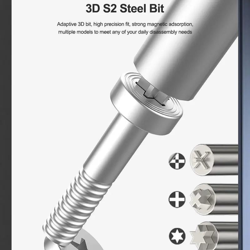 RELIFE RL-726A 3D Torque Screwdriver Anti-slip Prevent Over-force Slippage for Mobile Phone and Tablet Computer Repair Tools