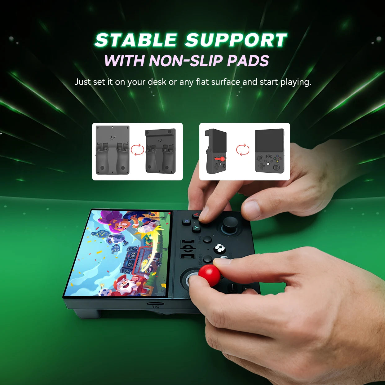 R36 Max2 Retro Handheld Game Console — 4.5" IPS, 18000+ Games