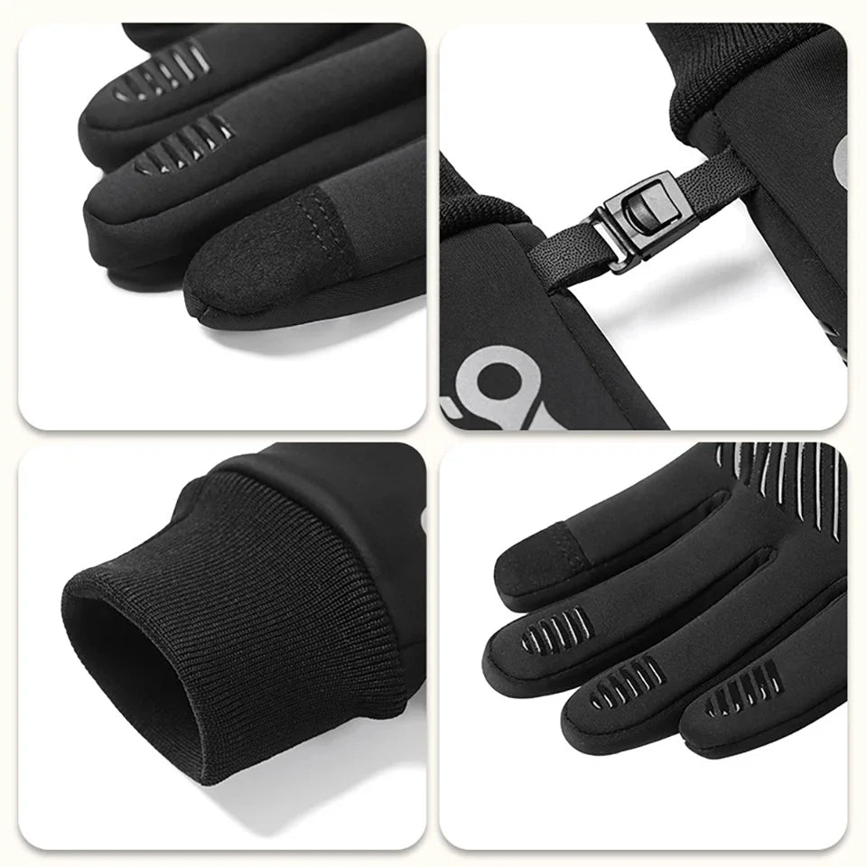 Kids Touchscreen Winter Gloves - Anti-Slip Fleece Sports Gloves - photo 5