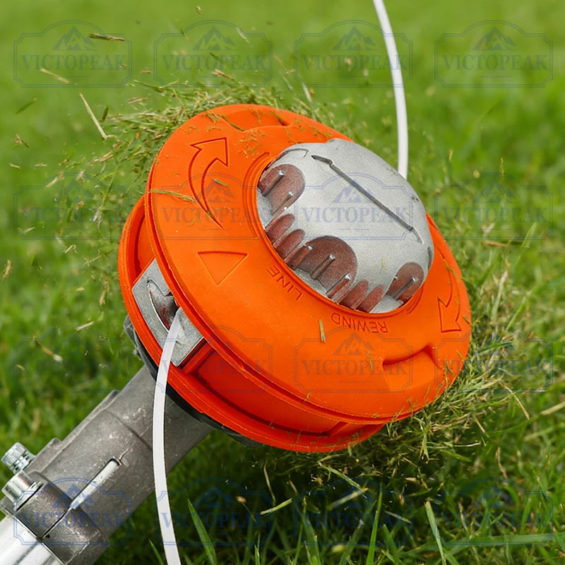 Aluminium Cover Automatical Trimmer Head for Brush Cutter Power Tool Accessories
