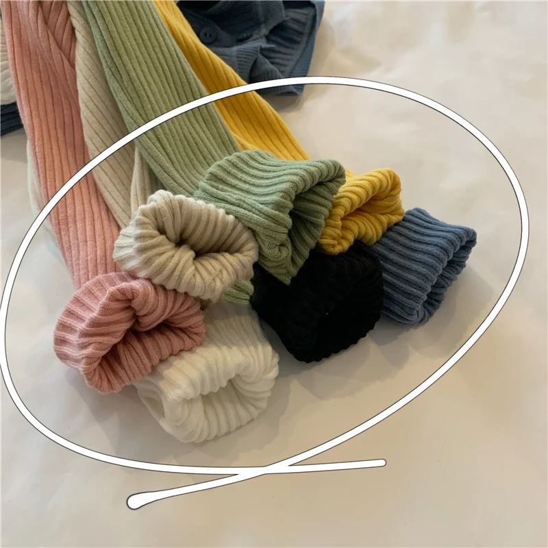 Women's striped button knit sweater — view 9 of 20