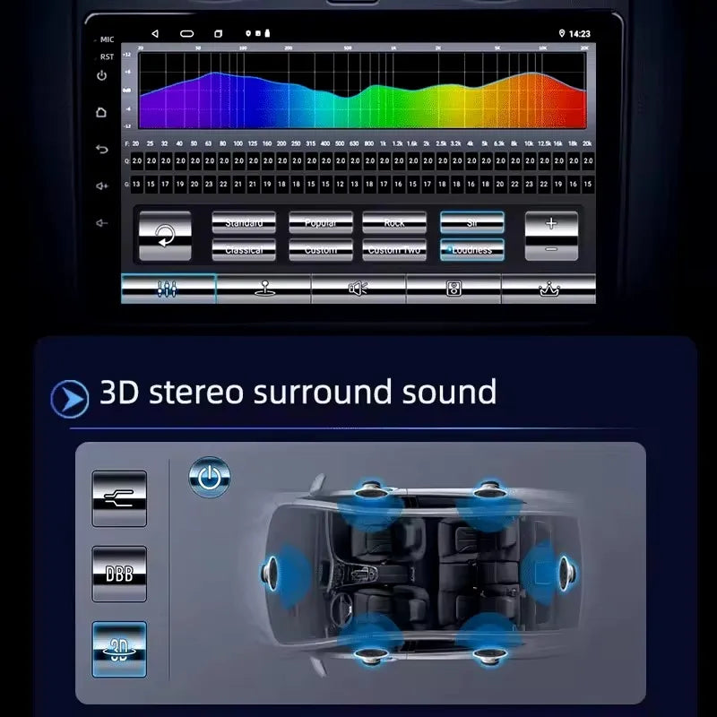 Car Stereo with Apple CarPlay & Android Auto, Compatible with Chevrolet Cruze (2008-2012)