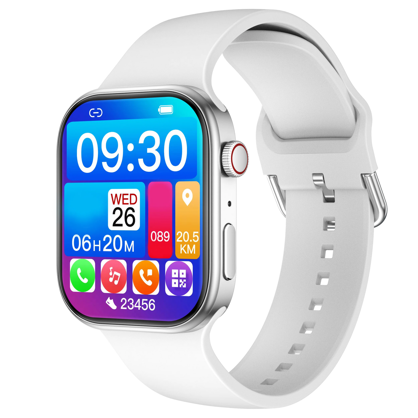 2026 Smart Watch 1.83" HD Screen Bluetooth Call Heart Rate Monitoring 120+ Sports Modes Waterproof for Men Woman Smartwatch Gift