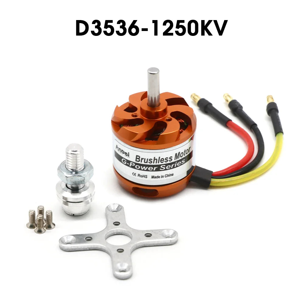 Brushless Motor 2-3S 4S 5S D2830 D2826 D3548 D3542 D3536 D3530 For RC Mini Multicopters Plane Fixed-wing Aircraft
