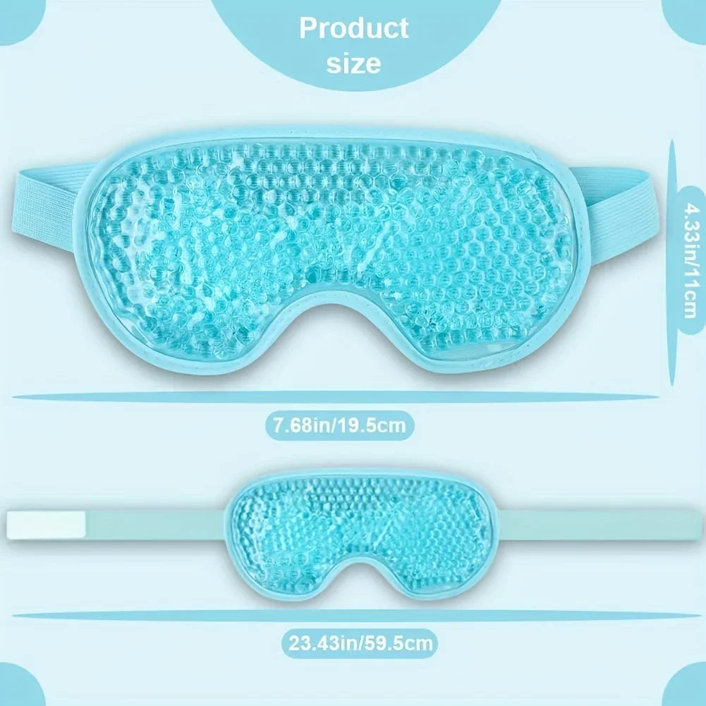 Gel Ice Eye Mask Ice Compress Sleeping Masks Beauty Eyes Health Tools Anti Dark Circle Eyes Bag Relax Sleep Aid Cooling Gel Mask