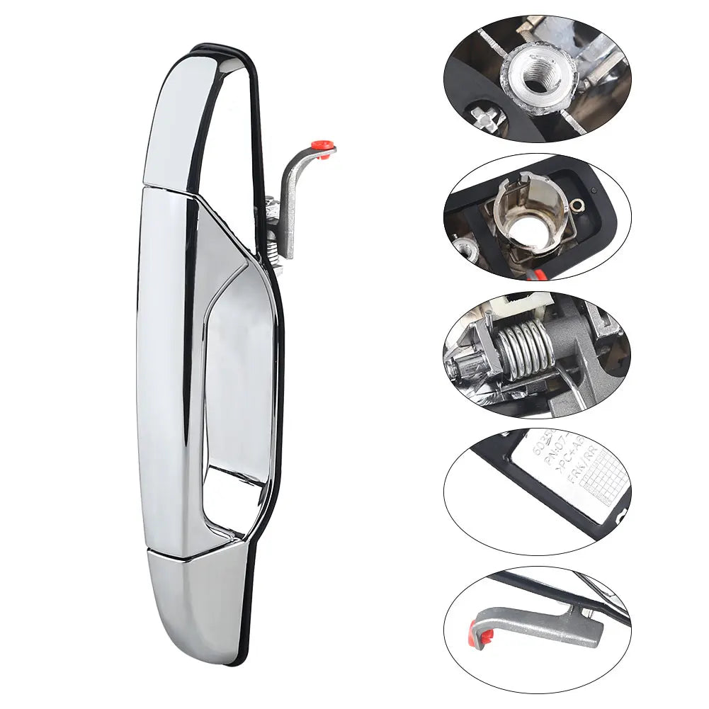 Exterior Chrome Door Handle For Sierra Yukon Cadillac Escalade Pickup Outside  Chevrolet Silverado Tahoe GMC 5960521 25960526