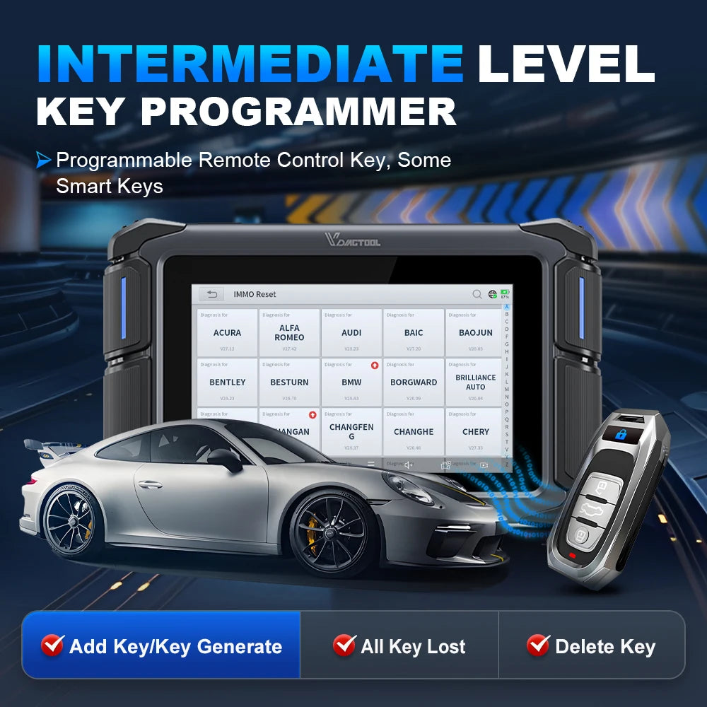 Lifetime Free Update VDIAGTOOL VD70Lite Automotive Scanner AII Systems Car Diagnostic 31 Reset FCA Bidirectional OBD2 Scanner