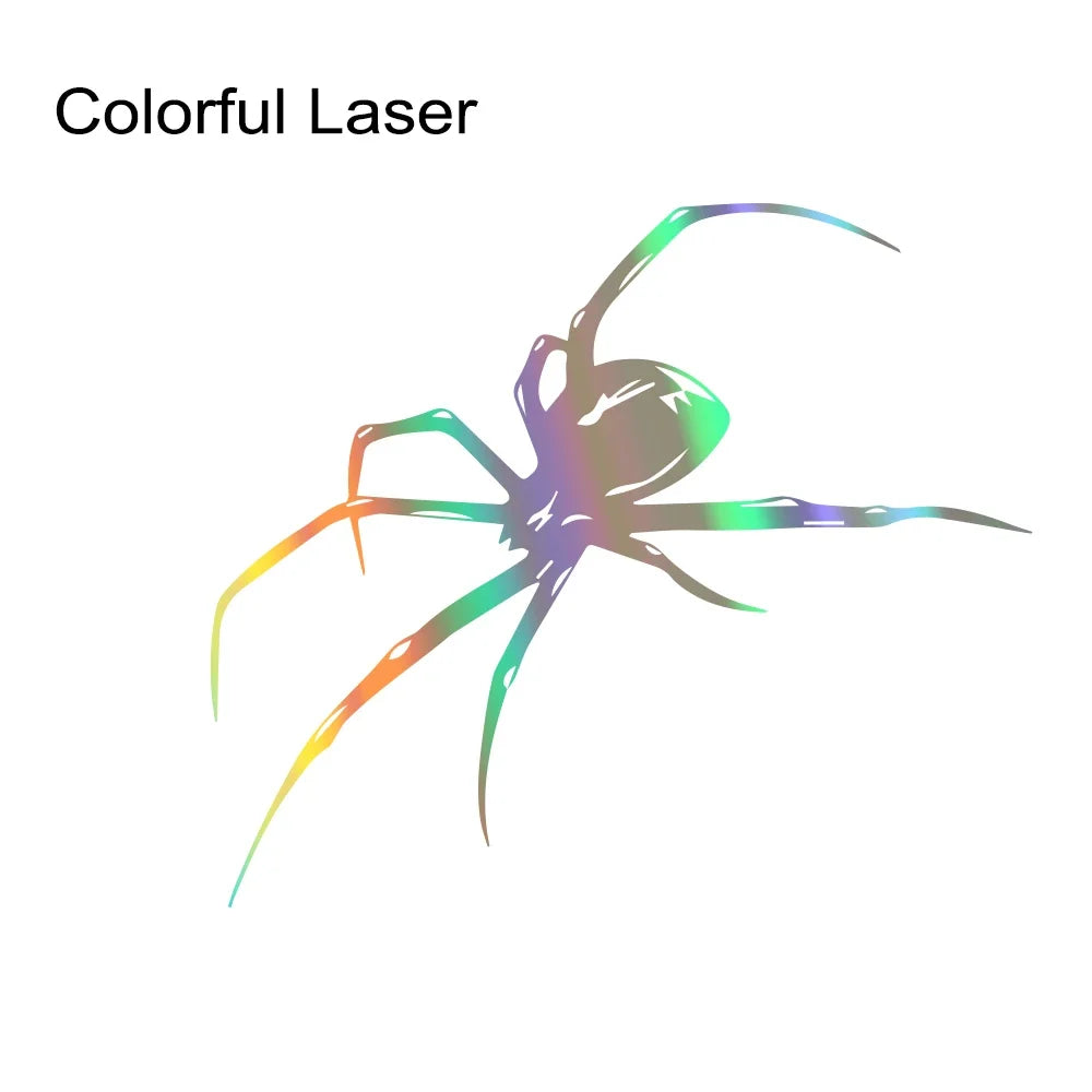 Universal Mysterious Spider Pattern Vinyl Car Stickers For All Cars Auto Body Decals Creative Tuning Accessories Art Decals