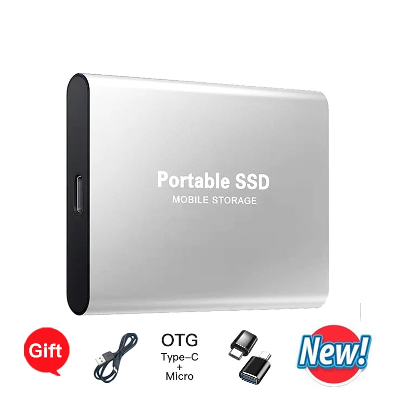 All-Scene Portable External SSD Solid State Drive | USB 3.1 Type-C