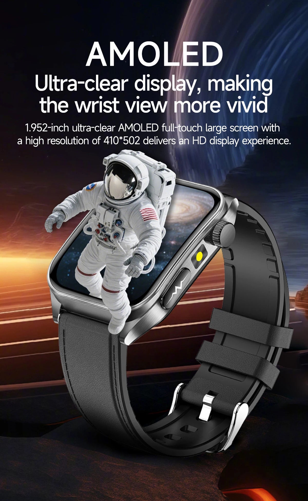 2026 AI-GPT ECG Health Smartwatch – Blood Pressure, Lipid, Uric Acid & 650nm Dual-Probe Laser | Men & Women