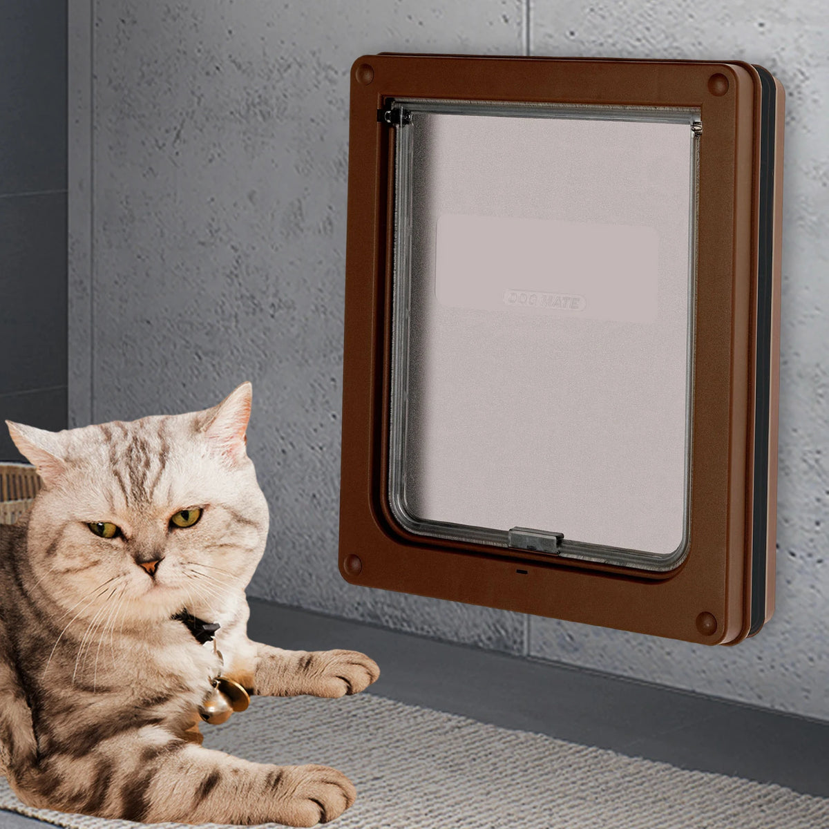 PVC Cat & Puppy Flap Door - Safety Gate for Small Breeds – photo 4